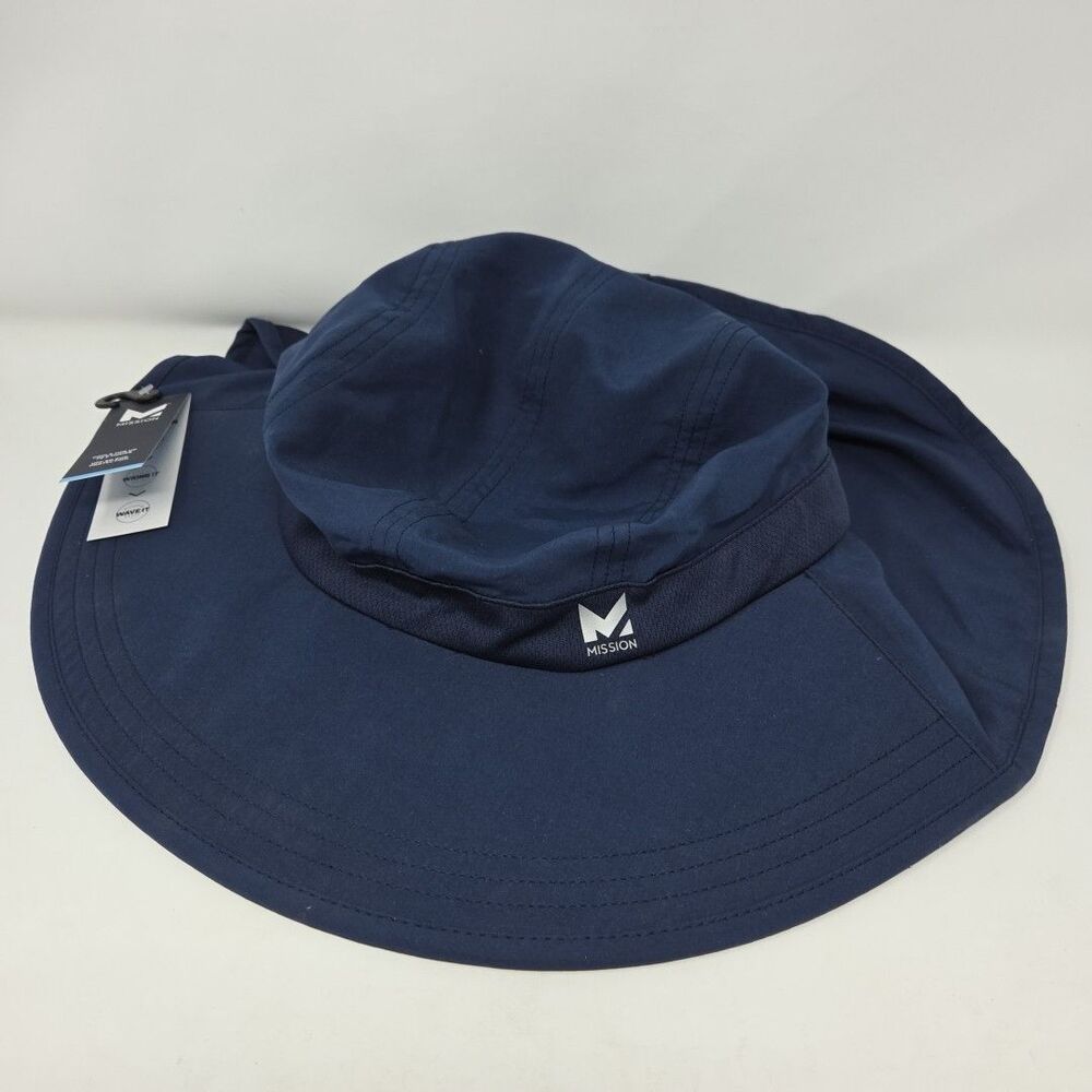 Mission Cooling Sun Defender Hat, Navy, #111619B